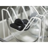 thumbnail of Yamazaki Home Kochtopf Deckelhalter Organizer Aufbewahrung für Topf und Deckel verstellbar weiß 03840