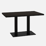 thumbnail of Bistrotisch 120x80 cm | Wenge | Gusseisen Gestell