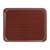 thumbnail of Cambro Capri laminiertes Serviertablett Mahagoni 46x36cm