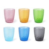 thumbnail of Excelsa set de 6 vasos Ice de vidrio 8,5x8,5x10 cm multicolor
