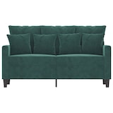 thumbnail of vidaXL 2-Sitzer-Sofa Dunkelgrün 120 cm Samt