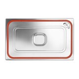 thumbnail of HENDI Gastronorm-Deckel mit Silikonrand, Profi Line, GN 1/4, 265x162mm