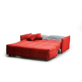 thumbnail of Dmora Schlafsofa Alissa, 2-Sitzer-Sofa, 100% Made in Italy, Wohnzimmersofa mit Trolley-Öffnung, aus gepolstertem Stoff, Cm 150x90h85, Rot
