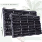 thumbnail of NYVI Outdoor Fußmatte KokosGUARD 45x75 cm Schwarz - Wetterfest, Rutschfest, Robust - Fußabtreter mit Kokosbürsten - Schmutzfangmatte für Außen & Innen