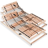 thumbnail of Lattenrost 200x200 cm montiert elektrisch verstellbares Kopf & Fußteil 5 Zonen 28 Latten Belastbarkeit 150 kg Made in Germany Birkenschichtholz