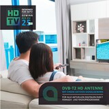 thumbnail of Aplic DVB-T2 HD Antenne aktiv - Digitale HDTV Stabantenne Zimmerantenne Verstärkerantenne - 4 m Kabel USB und Koaxialstecker inkl. USB Netzteil