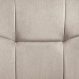 thumbnail of tectake Eetkamerstoel Marilyn, fluweellook, gecapitonneerd - taupe/goud, Set van 2 - 405788