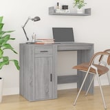 thumbnail of vidaXL Schreibtisch mit Stauraum Grau Sonoma Holzwerkstoff