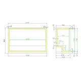 thumbnail of Nevera portátil Combisteel negra de 3 puertas
