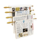 thumbnail of Presentoir mural 4 baguettes a journaux