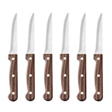 thumbnail of Couteau steak - 6 pièces, HENDI, Profi Line, Brun, 6 u., (L)210mm
