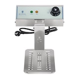 thumbnail of Helloshop26 - Friteuse acier inox 2 bacs 10 litres cuve amovible professionnelle 3614010