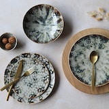 thumbnail of Novastyl - Lot 48 assiettes maka en porcelaine