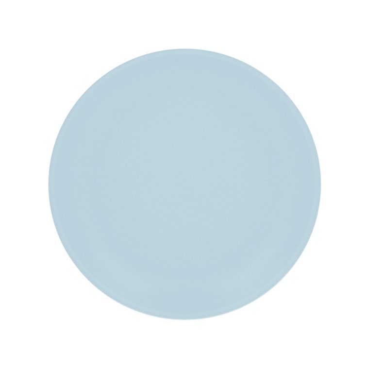 MONOUSO - Wiederverwendbare Plastikteller PP-MF Blau Ø23,5cm (60 Stück)