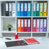 thumbnail of Exacompta 53354E 10x Premium-Ordner PREM'TOUCH aus PP mit 2 Ringen, Rücken 80mm, 32x30cm für DIN A4 MAXI - Dunkelgrau