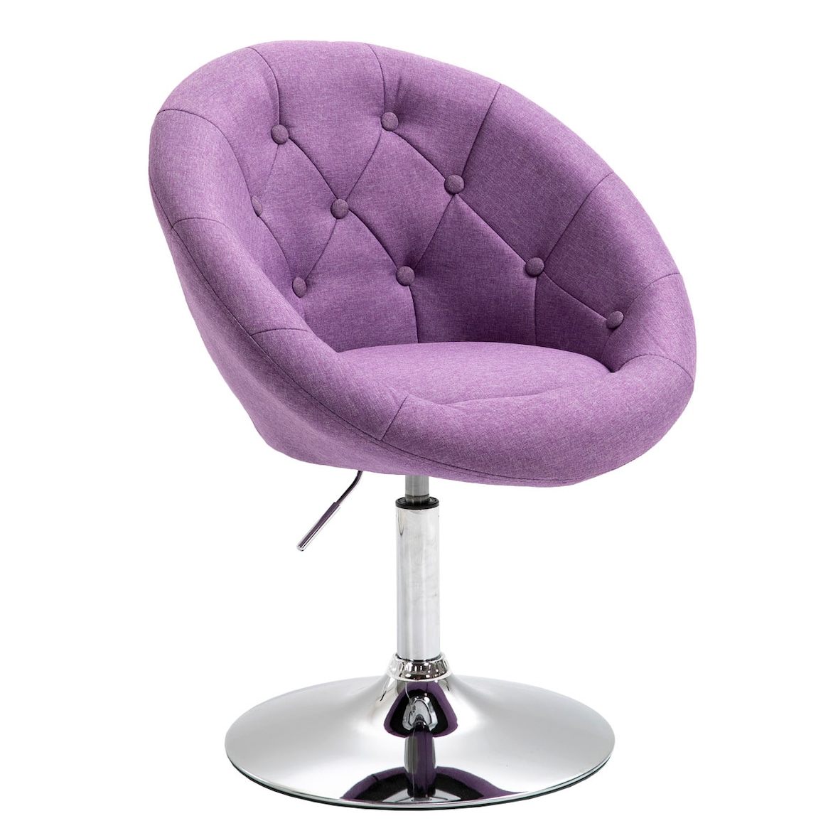 SVITA HAVANNA Sessel Lounge Clubsessel Barhocker Drehsessel Retro Violett