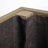 thumbnail of HORTALIA Jardinière d’extérieur en bois GHIO KD 120 X 40 X 40