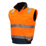 thumbnail of Nitras Warnschutz Pilotenjacke | Gr. XXL | orange | Warnschutzjacke