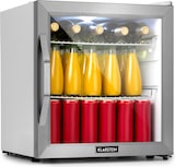 thumbnail of Beersafe L Crystal White Kühlschrank 47 Ltr 2 Böden Glastür Edelstahl Weiß