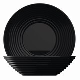thumbnail of 24 x Harena Uni schwarz Schale 20cm * - Luminarc Noir