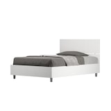 thumbnail of Letto contenitore 120x200 testata dritta bianco frassino Demas