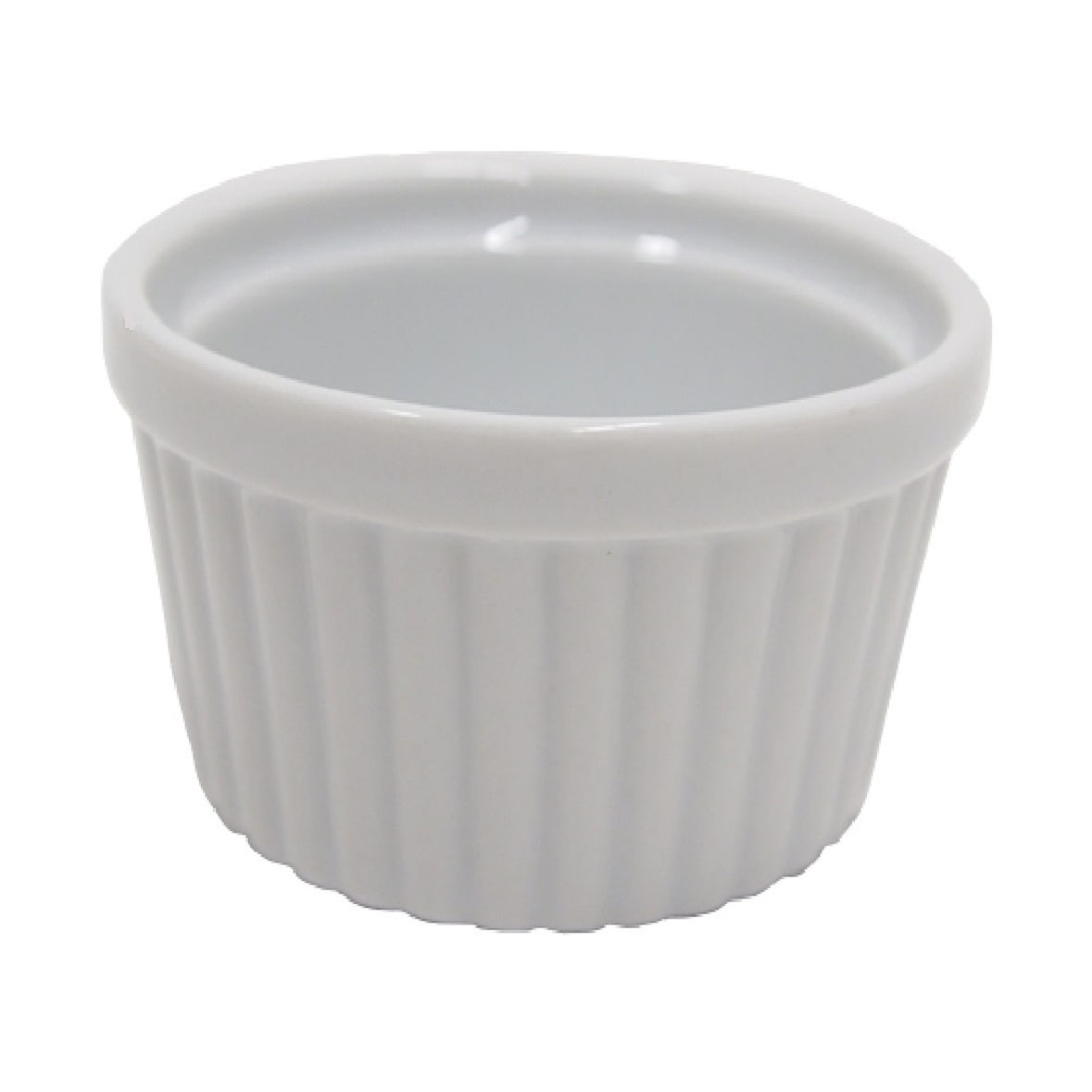 METRO PROFESSIONAL Tapas Ragout Auflaufform, Porzelan, 9 x 9 x 5 cm, weiß, 6 Stück