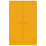 thumbnail of Helloshop26 - Buffet bahut commode armoire meuble de rangement organisateur cuisine salle de séjour salon jaune moutarde 67 x 39 x 02_0035696