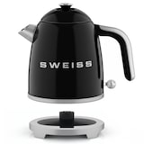 thumbnail of Bollitore elettrico vintage KTS7, 1 L, acciaio inox, 1000 W,Base girevole a 360°, Nero