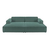 thumbnail of KAWOLA Big Sofa SAMU Feincord grün