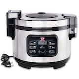 thumbnail of Beeketal Gastro Reis Kocher Garer Reiskocher Reiswärmer Reiskochtopf Kochen Porridge Multikocher Schnellkochtopf Warmhaltefunktion BRK-5