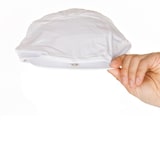 thumbnail of 10x Schirmmütze "Clubkappe" aus Polycotton Weiss Einheitsgröße Kochhut Kochmütze