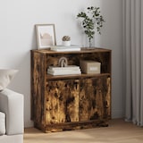 thumbnail of vidaXL LED-Sideboard Räuchereiche 71x34,5x75 cm Holzwerkstoff