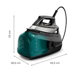 thumbnail of Centro de Planchado Rowenta DG8627F0 Negro Verde 2400 W 1,1 L