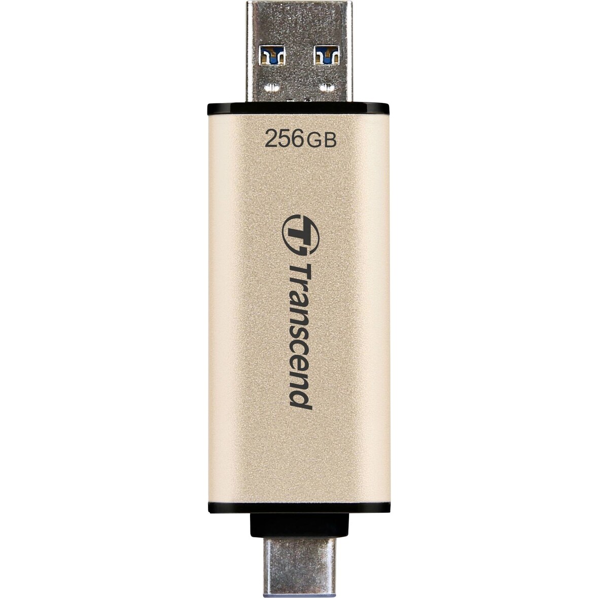 Transcend JetFlash 930C USB-Stick 256 GB Gold TS256GJF930C USB 3.2 Gen 1, USB-C?