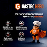 thumbnail of GastroHero Tiefkühlschrank GNH1410BTM | 1350 Liter | GN 2/1 Monoblock Gastronomie Tiefkühlschrank | freistehender Gefrierschrank | Edelstahl