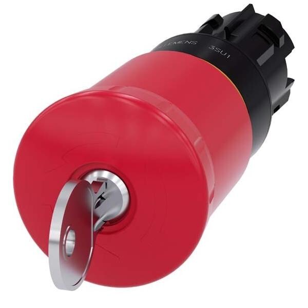 Siemens Dig.Industr. Not-Halt-Pilzdrucktaster 3SU1000-1HR20-0AA0