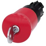 thumbnail of Siemens Dig.Industr. Not-Halt-Pilzdrucktaster 3SU1000-1HR20-0AA0