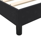 thumbnail of vidaXL Boxspringbett ohne Matratze Schwarz 200x220 cm Samt