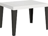 thumbnail of Ausziehbarer Tisch 70x110/194 cm Gestell Flame White Ash Anthrazit
