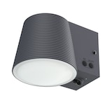 thumbnail of Lumisky Applique murale solaire SOLINE gris sensor H11cm Acier Gris