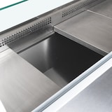 thumbnail of GastroHero Kühltheke RHEA 1090 mm schwarz – mit LED-Beleuchtung & gekühltem Unterbau für optimale Präsentation