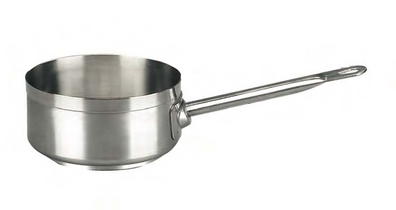 Cacerola Baja Un Asa serie 1100, Ø 16 cm, h 6,5 cm, lt 1,3