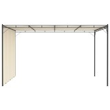 thumbnail of vidaXL Gartenpavillon mit Seitenvorhang 4x3x2,25 m Creme