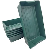 thumbnail of Profi Gärtnerbox Pflanzschale Pikierschale 58x32x11 Pflanzwanne Saatschale grün Grün