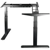 thumbnail of LogiLink Sitz-/Steh-Schreibtischgestell EO0016 EO0016  (B x H x T) 1200 x 1150 x 620 mm Schwarz