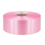 thumbnail of 100m Geschenkband Ringelband 50mm wasserfestes Kunststoff Dekoband Polyband zum Basteln Weihnachtssterne Autoschleifen 5cm Schleifenband Maibaum Rosa