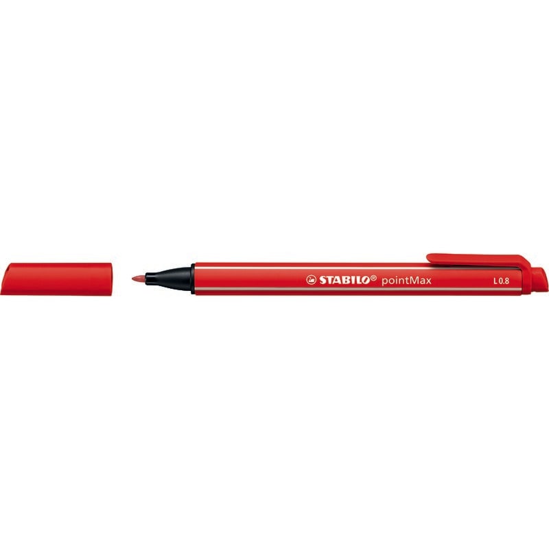 STABILO stylo-feutre pointe moyenne pointMax rouge