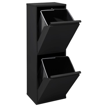 ARREGUI Basic CR401-B2 Poubelle de Recyclage Cuisine 2 Bacs 2 x 23 L 46