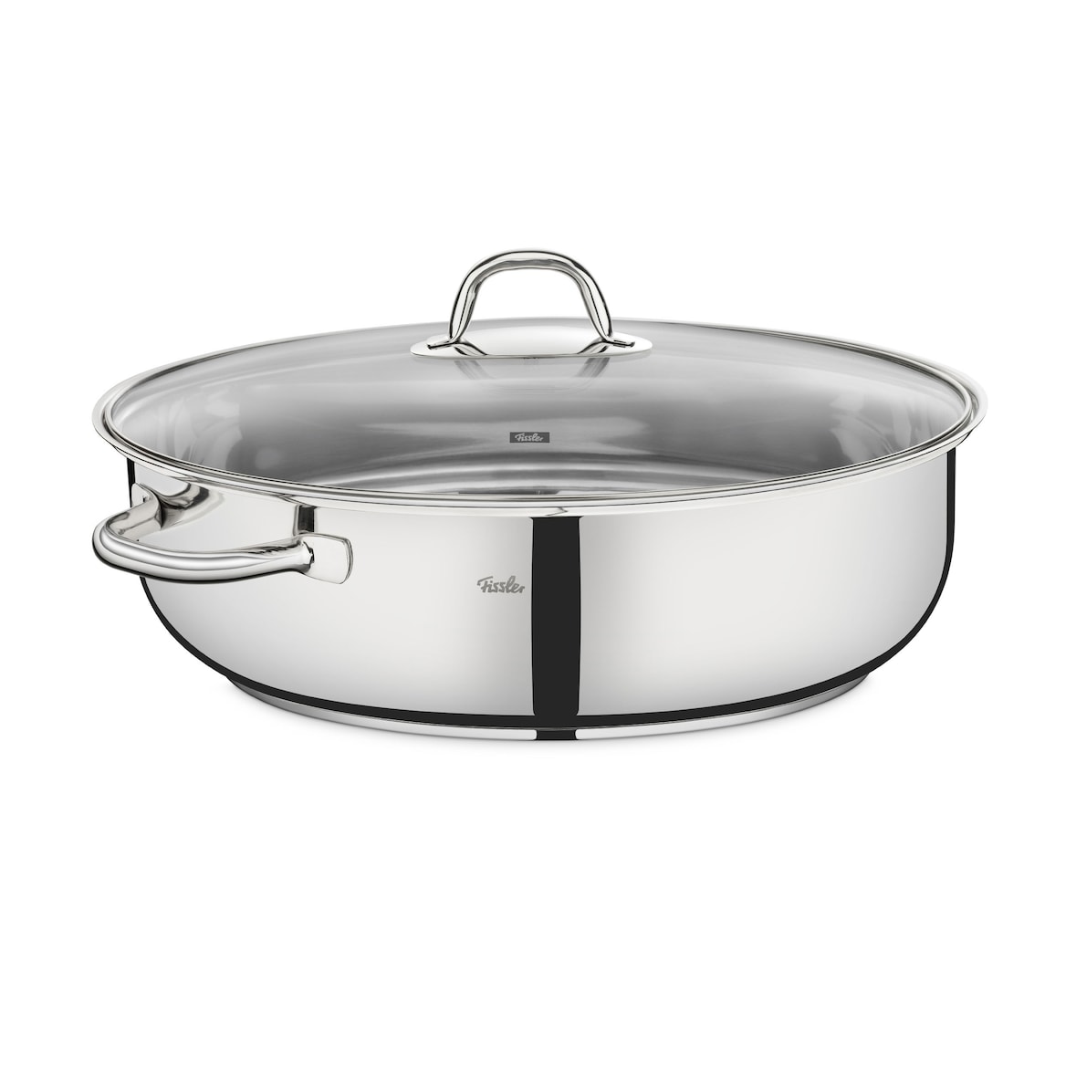 Fissler Bräter Edelstahlbräter 18/10 Ø 38 cm