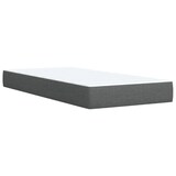 thumbnail of vidaXL Boxspringbett mit Matratze Dunkelgrau 80x200 cm Stoff